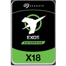 Seagate 3.5" - Harddisk (HDD) Harddisker & SSD-er Seagate Exos X18 ST18000NM004J 256MB 18TB
