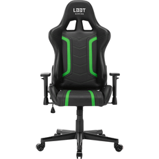 Gaming stoler på salg L33T Energy Gaming Chair - Black/Green