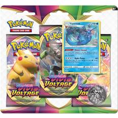 Pokemon blister pack Pokémon Sword & Shield - Vivid Voltage Blister 3 Pack Vaporeon