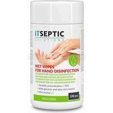 Wipes Hånddesinfeksjon ITSeptic Wet Wipes for Hand Disinfection 9x13.5cm 100-pack
