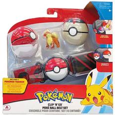 Toys Pokémon Clip 'N Go Poké Ball Belt Set