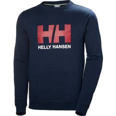 Helly Hansen Overdeler Helly Hansen Logo Crew Sweatshirt - Navy