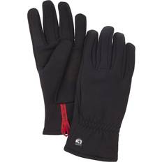 Elastan Votter Hestra Kid's Touch Point Fleece Liner Jr 5 Finger Gloves - Black (34460-100)