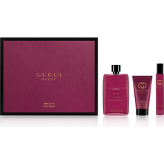 Gucci guilty women Gift Boxes Gucci Guilty Absolute Pour Femme Gift Set EdP 90ml + EdP 7.4ml + Body Lotion 50ml