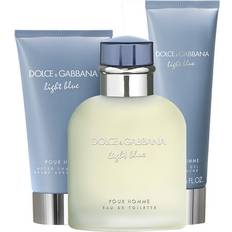 Dolce & Gabbana Gift Boxes Dolce & Gabbana Light Blue Pour Homme Gift Set EdT 125ml + After Shave Balm 75ml +Shower Gel 50ml