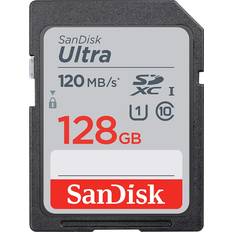 SanDisk 128 GB Memory Cards SanDisk Ultra SDXC Class 10 UHS-I U1 120MB/s 128GB