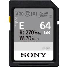 Sony SDXC Class 10 UHS-II U3 ​​V60 270 / 120MB / s 64GB