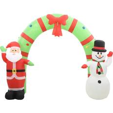 vidaXL Inflatable Decorations Santa Claus