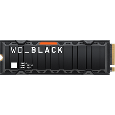 Sn850 Hard Drives Western Digital Black SN850 NVMe SSD with Heatsink 1TB