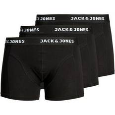 Jack & Jones Underbukser Jack & Jones Boxershorts 3-pack - Black/Black