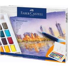 Aquarellfarben Faber-Castell Watercolours in Pans 36 Set