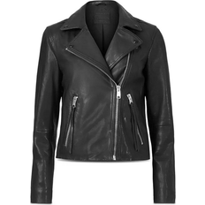 AllSaints Dalby Biker Jacket - Black