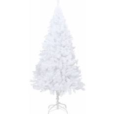 vidaXL Plastic Spruce Christmas Tree 82.7"