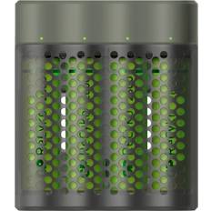 Batterier - Oppladbare standardbatterier Batterier & Ladere GP Batteries ReCyko Speed Charger M451 2.600mAh 4-pack