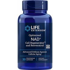 Life Extension Vitamins & Supplements Life Extension Optimized NAD + Cell Regenerator & Resveratrol 30