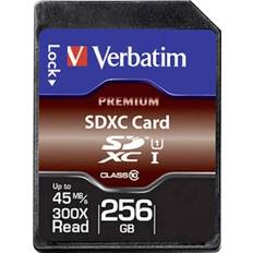 Sdxc 256gb Verbatim Premium SDXC UHS-I U1 256GB (300x)