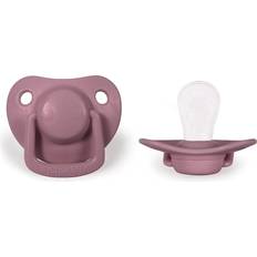 Filibabba Pacifiers Dusty Rose 6m+ 2-pack