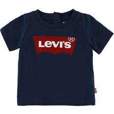 Druckknöpfe T-Shirts Levi's Batwing T-shirt - Dress Blues (6E8157-U09)