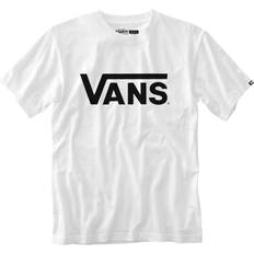 Hvite Overdeler Vans Kid's Classic T-shirt - White (VN000IVFYB2)