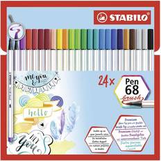Pinselstifte Stabilo Pen 68 Brush Wallet 24-pack
