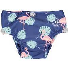 1-3M Badebukser Geggamoja UV Bathing Shorts Flamingo - Blue (99520121)