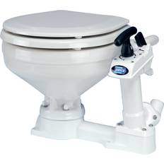 White Dry Toilets Jabsco Manual Twist n Lock (29120-5000 )