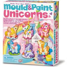 Tiere Knete 4M Make Your Own Glitter Mould & Paint Glitter Unicorns