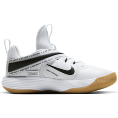 Unisex Volleyball Shoes Nike React HyperSet - White/Gum Light Brown/Black