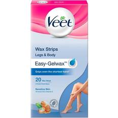 Veet Waxes Veet Easy Gel Wax Strips Sensitive Skin 20-pack
