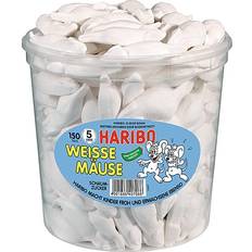 Haribo Confectionery & Cookies Haribo White Mice 1050g