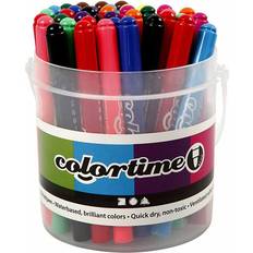 Vannbasert Fyllepenner CChobby Colortime Fountain Pens 5mm 42-pack