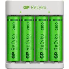 GP Batteries ReCyko Standard Battery Charger E411 2100mAh 4xAA