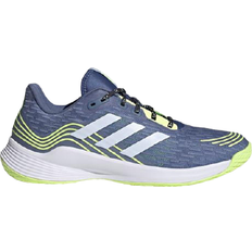 Unisex Volleyball Shoes adidas Novaflight Volleyball - Crew Blue/Halo Blue/Hi-Res Yellow