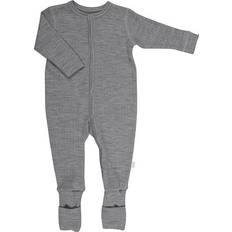 9-12M Jumpsuits Joha 2 in 1 Wool Rib Jumpsuit - Grey