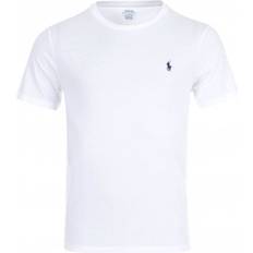 Atmungsaktiv Oberteile Polo Ralph Lauren Custom Slim Fit Cotton T-shirt - White