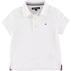 6-9M Pikéskjorter Tommy Hilfiger Boy's Classic Short Sleeve Polo Shirt - Bright White (KB0KB03975123)