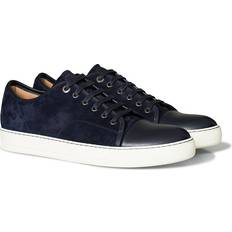 Lanvin Schuhe Lanvin Nappa Cap Toe Sneaker M - Navy Blue