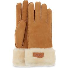 Brown - Women Gloves UGG Women's Turn Cuff Gloves - Chestnut