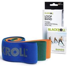 Blau Trainings- & Gummibänder Blackroll Loop Band Set