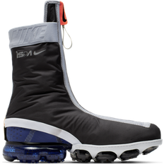 Nike 46 - Damen Stiefel & Boots Nike Air VaporMax FlyKnit Gaiter ISPA - Black/Black-White-Deep-Royal