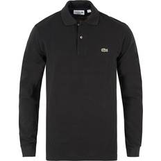 Lacoste Svarte Klær Lacoste Long Sleeve Classic Fit Polo Shirt - Black