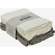 Tøybleier Pippi Organic Cloth Diapers Cinder 4-pack