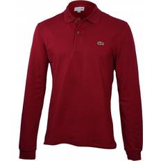 Lacoste Long Sleeve Classic Fit Polo Shirt - Bordeaux