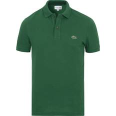 Lacoste pique Klær Lacoste Petit Piqué Slim Fit Polo Shirt - Green