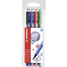 Stabilo PointMax Writing Felt Tip Pen 4-pack