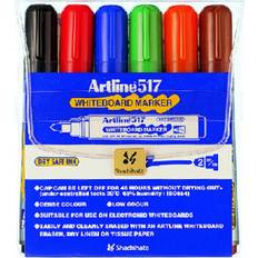Artline 517 Whiteboard Markers 6-pack