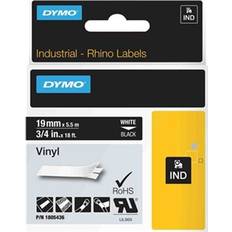 Dymo Office Supplies Dymo Industrial Rhino Labels White on Black