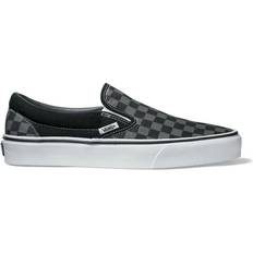 Vans Damen Sneakers Vans Checkerboard Classic Slip-On W - Black/Pewter Checkerboard