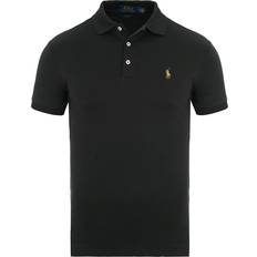 Polo Ralph Lauren T-skjorter & Singleter Polo Ralph Lauren Slim Fit Soft Touch Pima Polo T-Shirt - Black