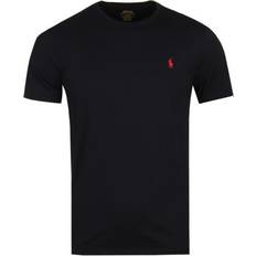 Herre - XL T-skjorter Polo Ralph Lauren Jersey Crewneck T-shirt - RL Black
